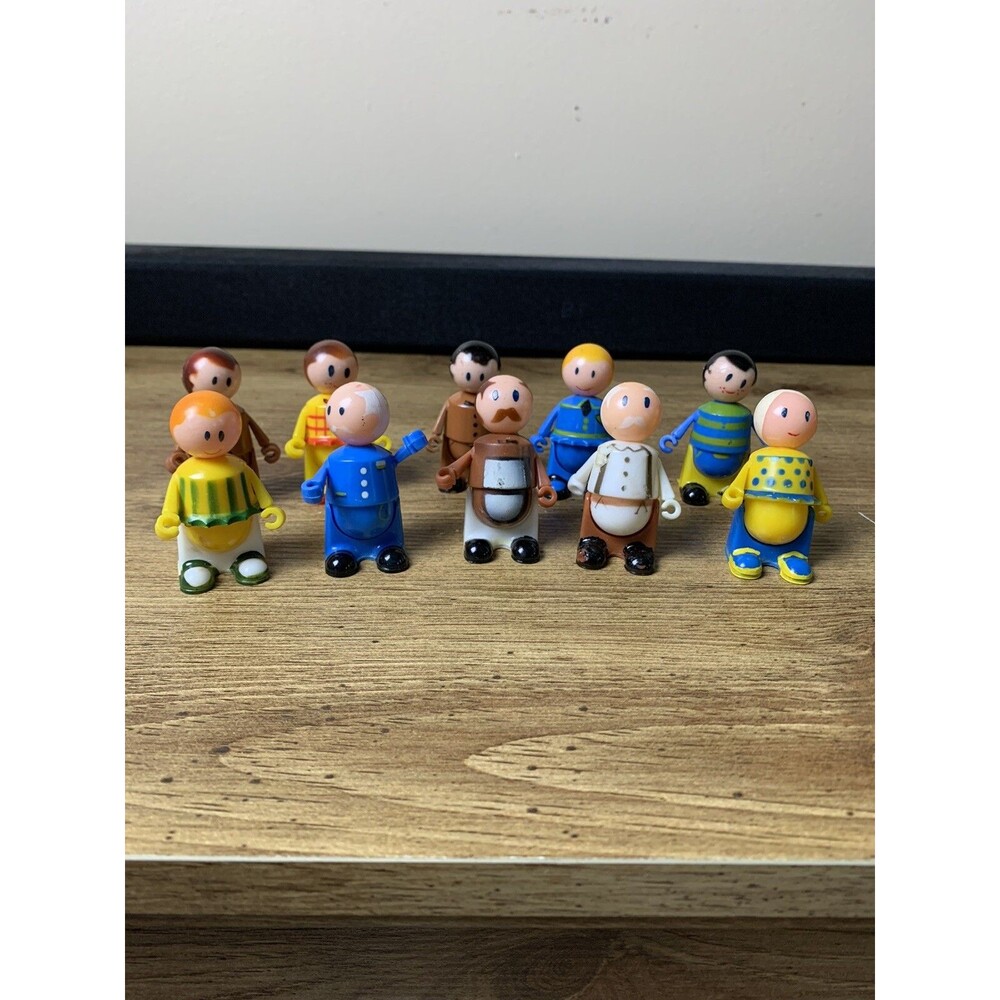 Tweakie Toy Figures J Chein 1969 10 Tweakies Great Collectible Vintage
